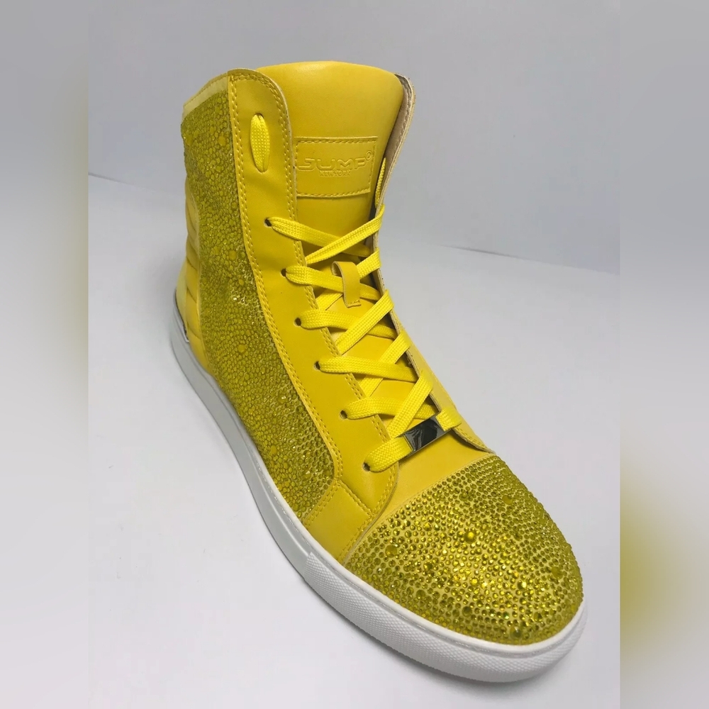 Men's J75 by Jump Sparta High Yellow Fashion Sneakers